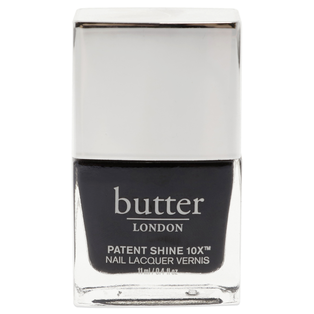 Patent Shine 10X Nail Lacquer - Union Jack Black by Butter London 0.4 oz